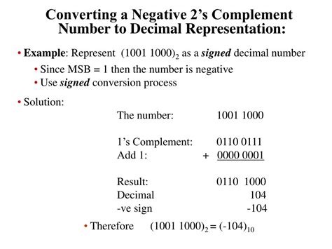Convert Negative Decimal to Binary Using 1s Complement 的图像结果