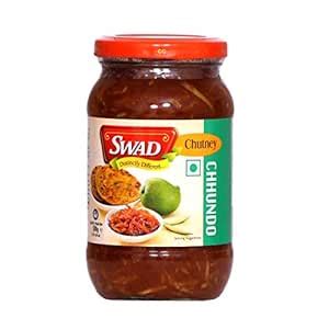 SWAD Traditional Delicious Mango Chhundo/Sweet Aam Chhunda/Shredded Aam ...