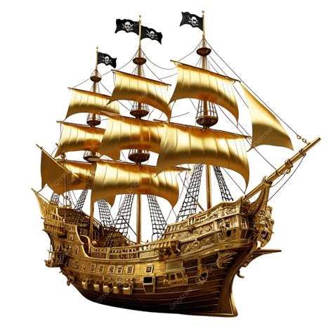 Historic Sailing Ship Facing Right An Adventurous Sea Vessel, Historic ...