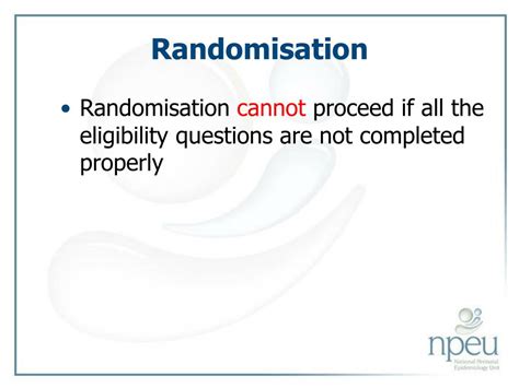 Randomisation 的图像结果