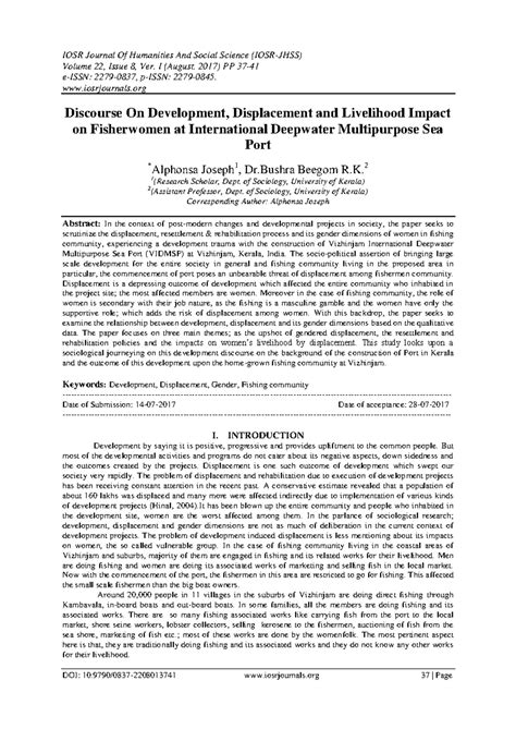 G2208013741 - environmental health, and life - IOSR Journal Of ...
