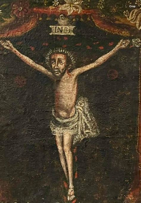 18th Century Spanish Colonial Painting For Sale at 1stDibs