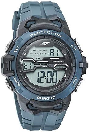 SF Digital Grey Dial Men's Watch-NL77076PP04/NP77076PP04 : Amazon.in ...