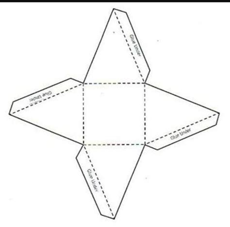 please give me ideas to make 3d model of square pyramid - Brainly.in