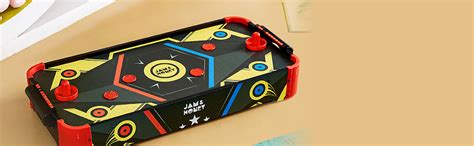 Amazon Brand - Jam & Honey Air Hockey Table Game for Kids 6+ Years ...