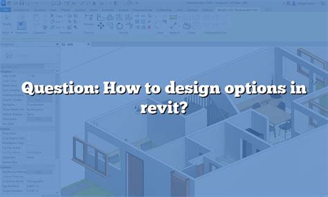 Revit Design Options Explained 的图像结果