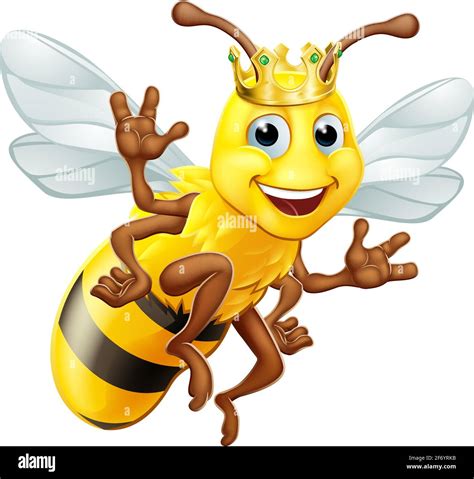 Queen Bee Cartoon Clip Art