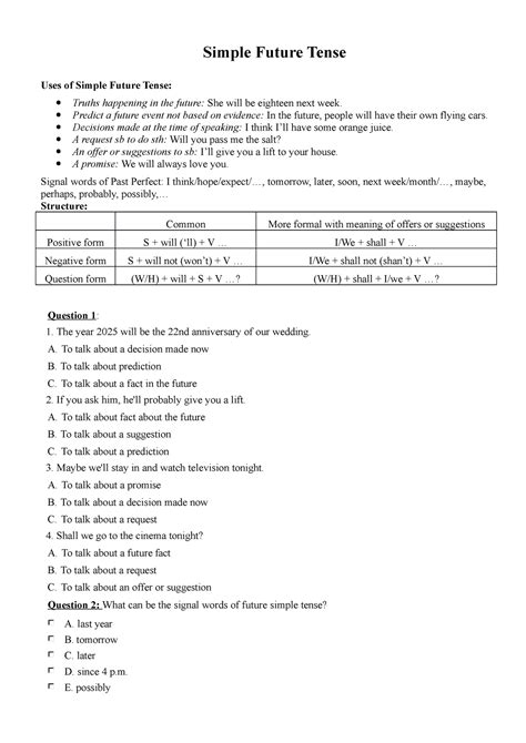 Image result for Simple Future Tense Time