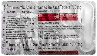 Tasika 750 Mg Tablet 10 - Uses, Side Effects, Dosage, Price | Truemeds