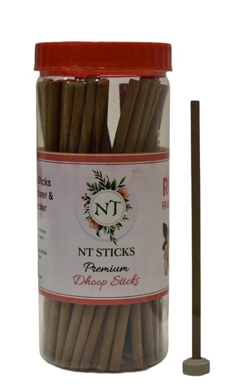 3 Hrs Duration Dhoop Stick for Pooja Use Rose Fragrance 400 Gram (3 in ...