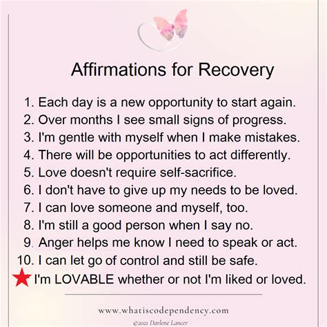 Affirmations for Codependency Recovery | by Darlene Lancer | Becoming ...