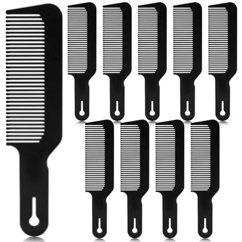 TS Barber Hair Cutting Blend Fade Combs 10 Pack for Hair Stylist ...