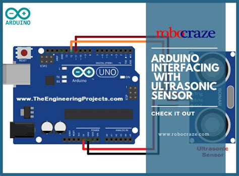 Arduino Interfacing with Ultrasonic Sensor Guide – Robocraze