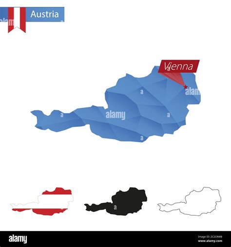 Political map austria capital vienna Stock Vector Images - Alamy