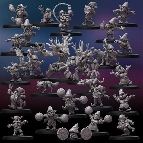 Acheter Équipe de Gnomes - Zombie - Chicastprod - Jeux de figurines