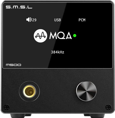 S.M.S.L M500 DAC Headphone Amp Supports MQA decoding India | Ubuy