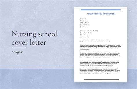Examples Of Cover Letters For Nursing