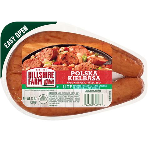 Hillshire Farm Lite Polska Kielbasa Smoked Sausage-Hero