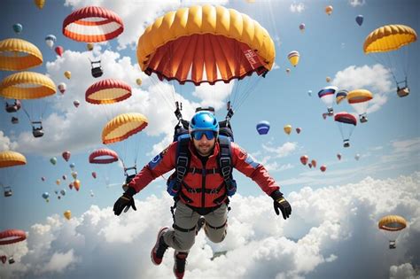 Parachuting 的图像结果