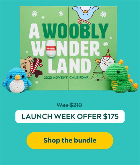 Woobles: 🚨🚨🚨 Our first ever Advent Calendar just dropped | Milled