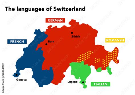 Switzerland Language Map 的图像结果