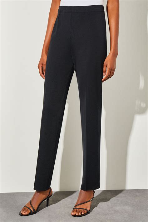 Classic Straight Leg Pants | Ming Wang