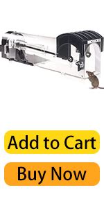 HASTHIP® Rat Trap Cage for House Garden Patio, 32 cm Humane Mouse Trap ...