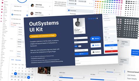 OutSystems UI Tools 的图像结果