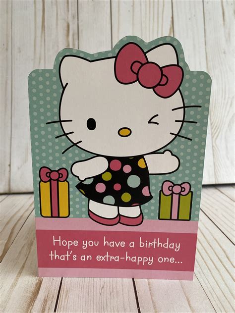 Happy Birthday Hello Kitty Cards