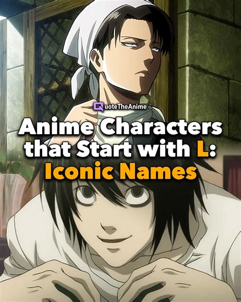 Characters With L Names