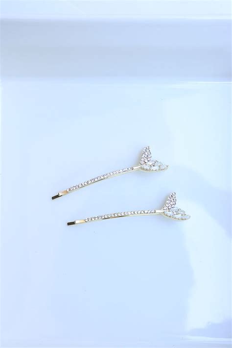 Set of 2 Mermaid slider Pins – zahana