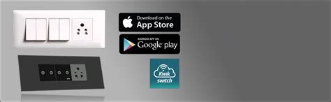 KwikSwitch 8 Module WiFi Smart Switch Board for 4 Smart Switch and 2 ...