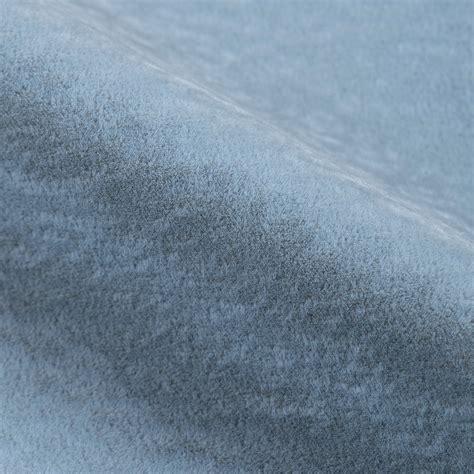 Light Grey Plain Velvet Flock Easy Clean Readymade Curtains – My Home ...