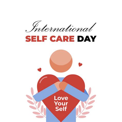 International Self Care Day 45347993 Vector Art at Vecteezy