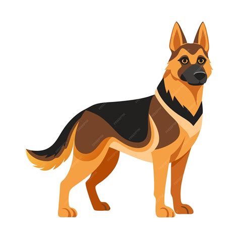 A large brown and black dog with a black nose | Premium AI-generated vector