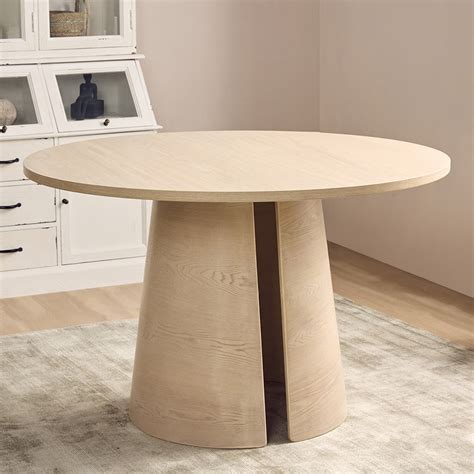 Buy Stella Hughes 4 Seater Dining Table - White Oak Online