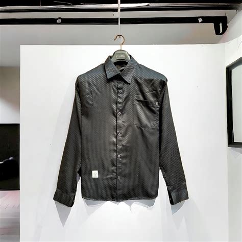 Men Full Sleeve Solid Black Color Shirt – SHABIB