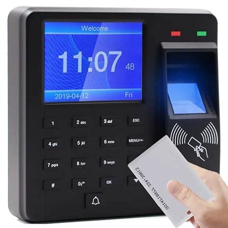 Ramex Fingerprint Attendance Machine with 2.8" Display, 1000 ...