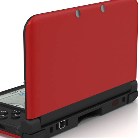 Nintendo 3DS XL Red 3D model | 3D Molier International