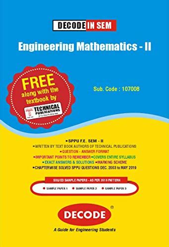 Engineering Mathematics - II for SPPU 19 Course (FE - II - Common ...