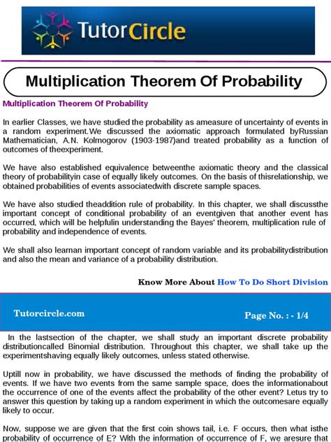 Probability Multiplication Law Lectures AFC 的图像结果