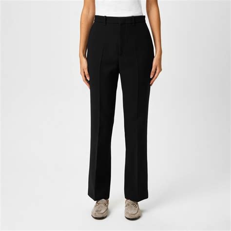 GUCCI | Wool Trousers | Women | Black | Flannels