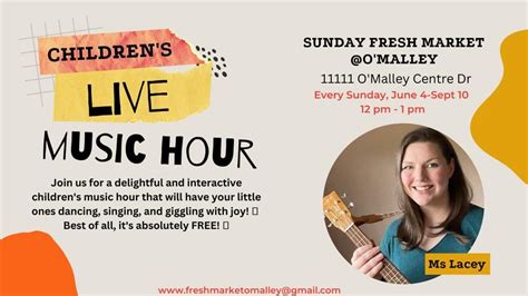 Childrens Live Music Hour, O’Malley Sports Center, Anchorage, 2 July ...