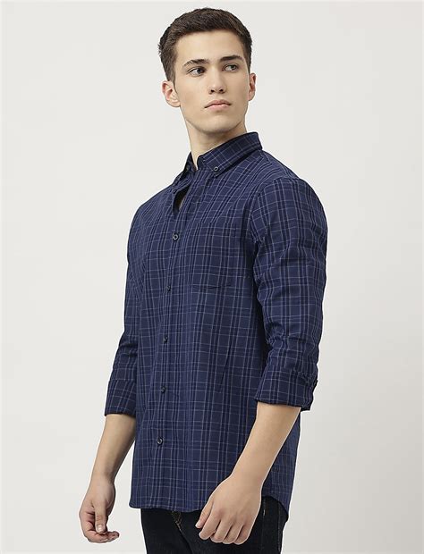 Buy Pure Cotton Checked Shirt at Marks & Spencer