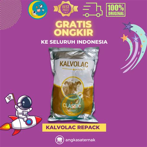 Jual Kalvolac Kemasan Repack 1kg - Susu Ternak untuk Sapi, Kambing ...