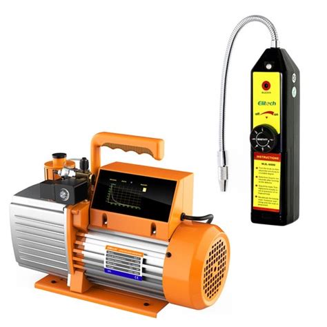 Elitech SVP-7 Vacuum Pump 7 CFM 2 Stage Intelligent | Ubuy India