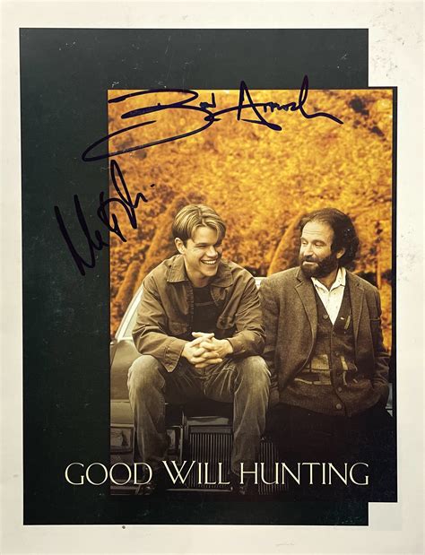 Lot Detail - Good Will Hunting: Matt Damon & Ben Affleck Signed ...