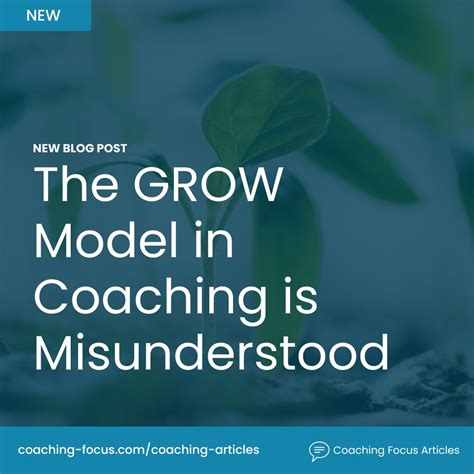 Image result for A Coaching Conversation Using the Grow Model
