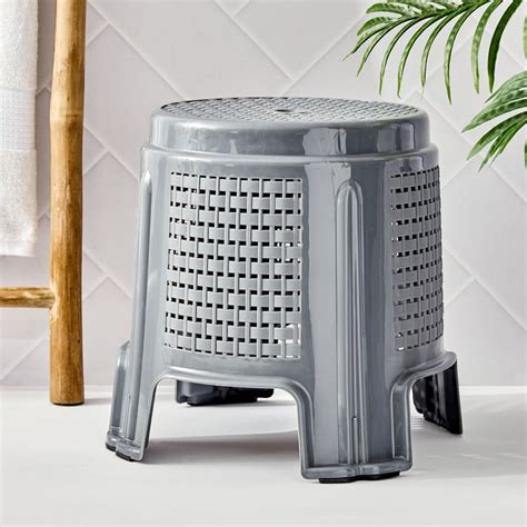 Buy Omnia Supreme Polypropylene Bath Stool from Home Centre at just INR ...