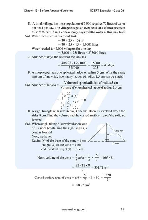 Image result for Class 9 Maths Chapter 13.7